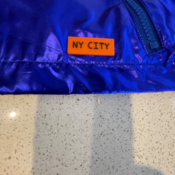 Forever 21 Cropped Shiny Jacket Size Small - Picture 9 of 9